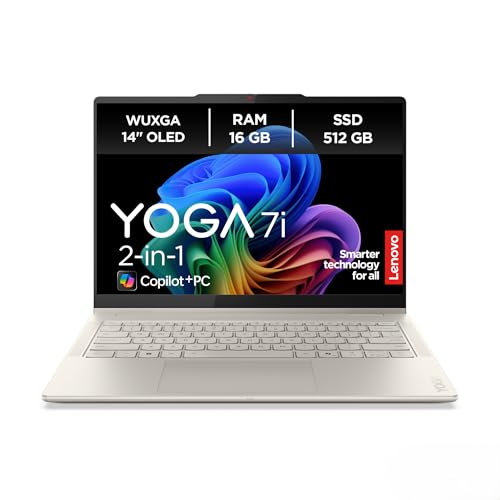 Lenovo Yoga 7i 2-in-1 AI Laptop | Copilot+ PC | 14\" 2.8K OLED | Intel Core Ultra 7 | 16GB RAM | 512GB SSD | Intel Arc Grafik | Win11 | QWERTZ | inkl. Yoga Pen | 3 Jahre Garantie Exklusiv bei Amazon Lenovo Yoga 7i 2-in-1 AI Laptop | Copilot+ PC | 14\" 2.8K OLED | Intel Core Ultra 7 | 16GB RAM | 512GB SSD | Intel Arc Grafik | Win11 | QWERTZ | inkl. Yoga Pen | 3 Jahre Garantie Exklusiv bei Amazon