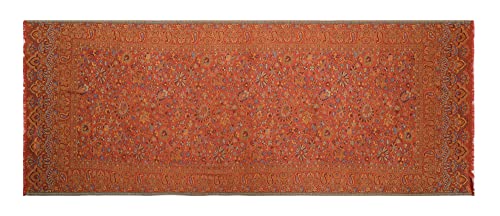EH REVERSIBLE PASHMINA MULTCOLOR PAISLEY & FLORAL TRADITIONAL WEAVE LARGE SUPER SOFT ALL WEATHER SCARF/STOLE SILK MODAL4