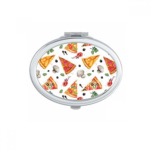 Miroir compact ovale pour éviter les ratures de maquillage en déplacement - 2
