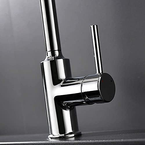 Robinet extensible à poignée unique et rotation 360 pour évier - 3