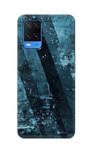 Image of Printed Hard Back Cover for Oppo A54 4G Back Cover (Rugged Background -J1) -190724(EA)