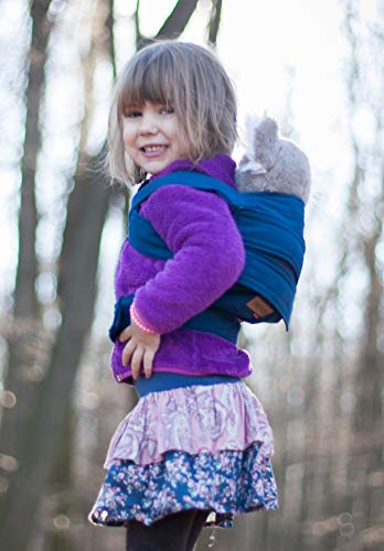 marsupi Mini poppendrager - babydrager voor poppenmama's en poppenpapapa's vanaf 2 jaar, biologisch katoen, met… - Image 6