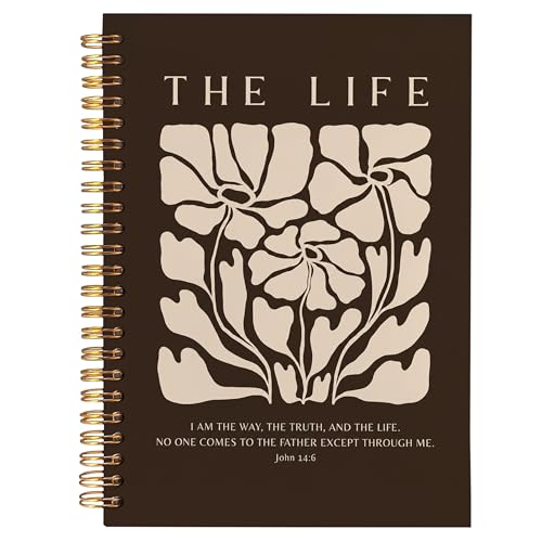 Cuaderno de espiral universitario para mujer diario de estudio y apuntes