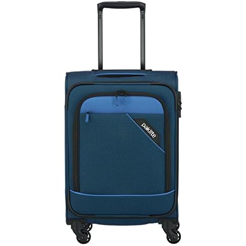 Maleta blanda de 4 ruedas Paklite DERBY con pliegue de expansión y candado TSA Cover