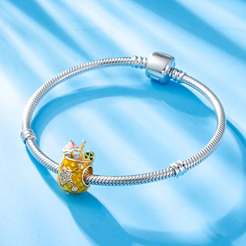 Image of Charms for Bracelets and Necklaces Statue of Liberty CHARM and Family Clasp Safety Chain Charm Beads Charms Jewelry for Women