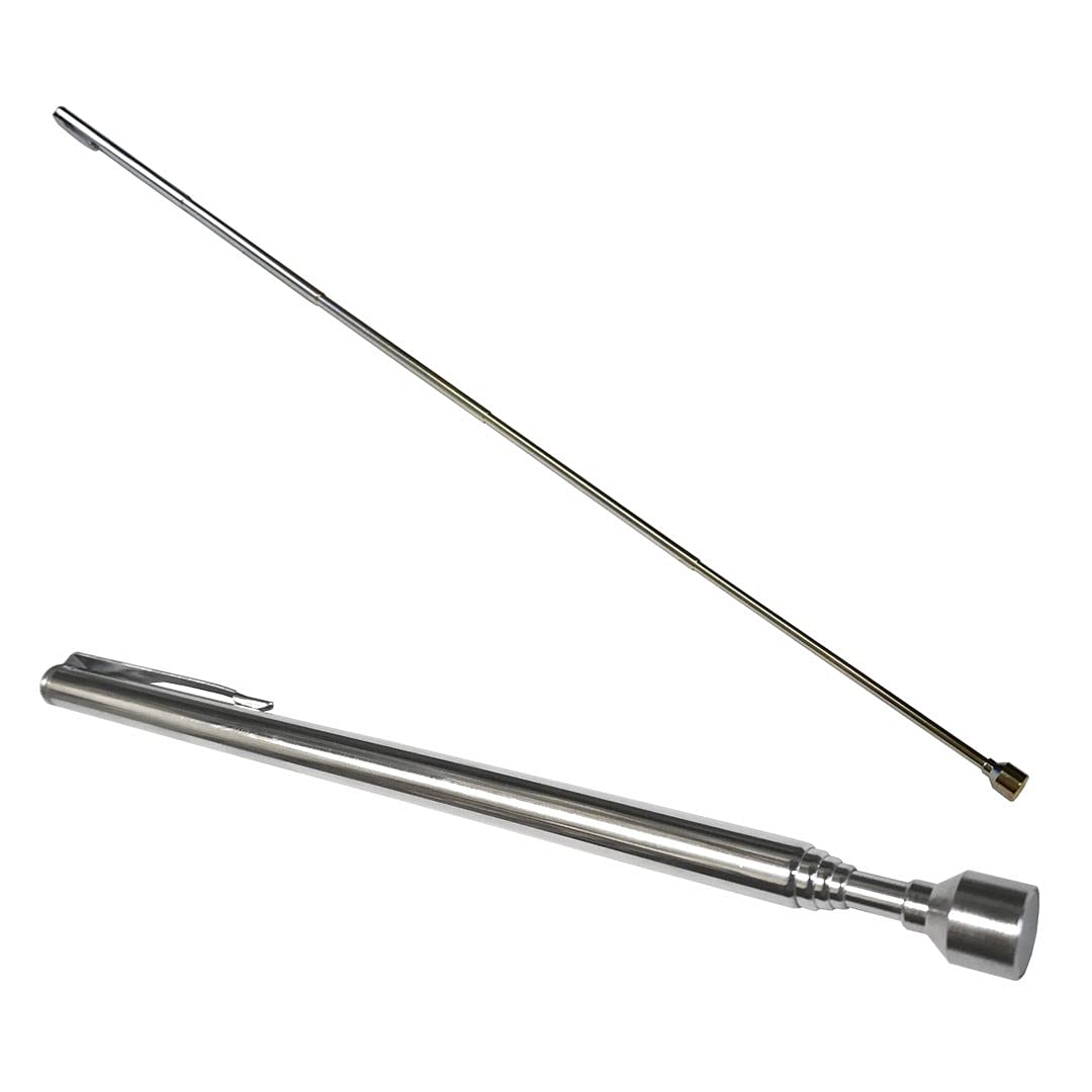 Toolzone Telescopic Magnetic Pick Up Tool Magnet 2 Lb Lift 655m Long Reach