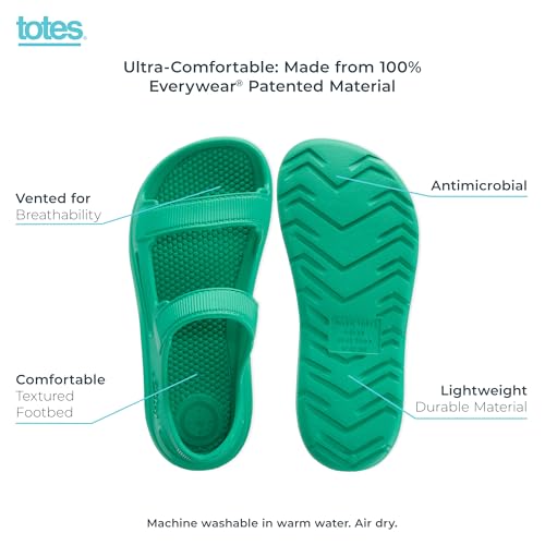 Image of totes Kids' Everywear Lightweight Waterproof Contoured Riley Sport Sandals