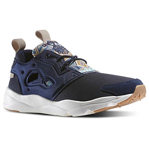 Reebok Fury Lite Baskets, Homme, Noir - noir