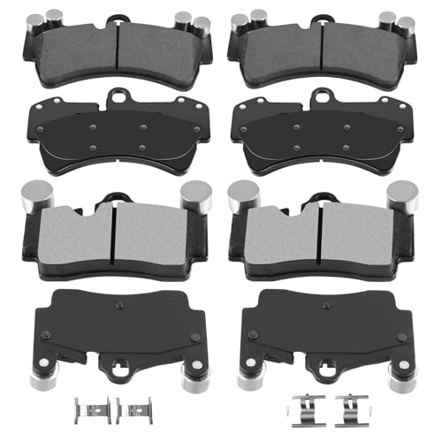 Image of Brake Pads,ECCPP 8pcs Ceramic Disc Brake Kits Fit For Audi For Q7 2007-2015
