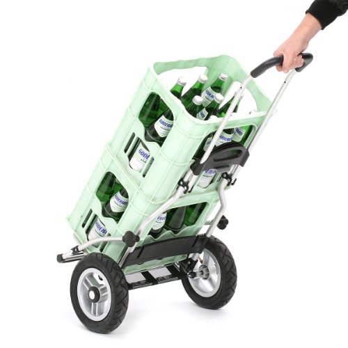 Andersen Einkaufstrolley Royal mit kugelgelagertem Luftrad 25 cm und Einkaufstasche Senta weiß 49 Liter – Bild 8