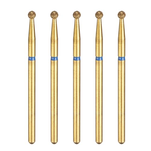 Set 5 pcs Punta de Fresa Diamante 2.5mm HARFINGTON miniatura 1