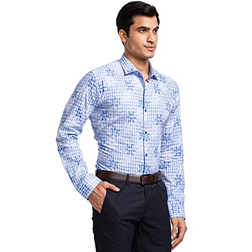 Image of Park Avenue Men's Cotton Slim Fit Shirt