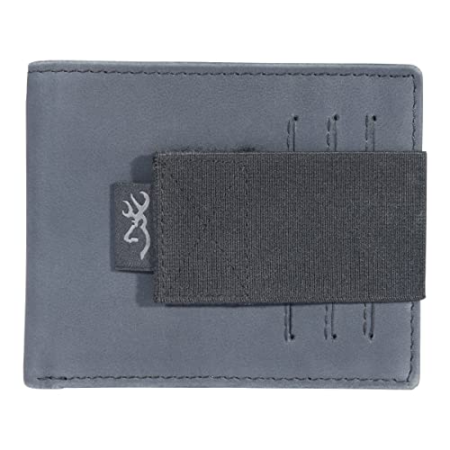 Browning Men's Tactical Heavy-Duty Wallets, Available in Multiple Styles, Black (Bi-fold), One Size