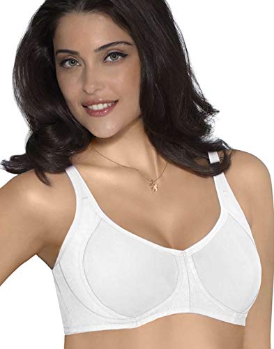 Image of Amante Women's Side Support Shaper Non-Padded Non-Wired Full Coverage Cotton Bra | Seamless Cups | Moisture-Wicking Fabric | High Support Everyday Bra