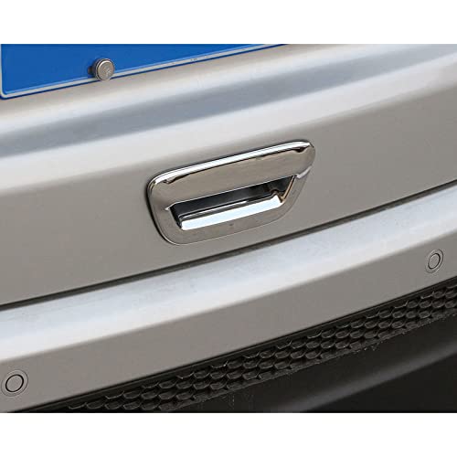 JIERS Para Jeep Compass 2017-2020, capa cromada para maçaneta da porta do porta-malas traseira do ca