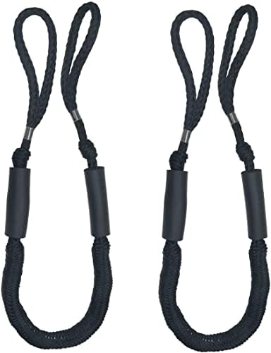 Bungee Dock Line Mooring Rope for Boat 3.5 ft 2 Pack