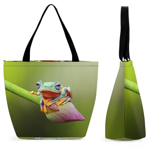 Sac à bandoulière grand format Grenouille Volante sac à main femme voyage et shopping