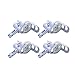 Hong Yi Telaio 4PCS Motore con Il Motore dell'ingranaggio Base Pezzo di Ricambio for SYMA x5C X5X-1 X5 RC Quadcopter Elicottero Motore di Accessori Drone Ricambi