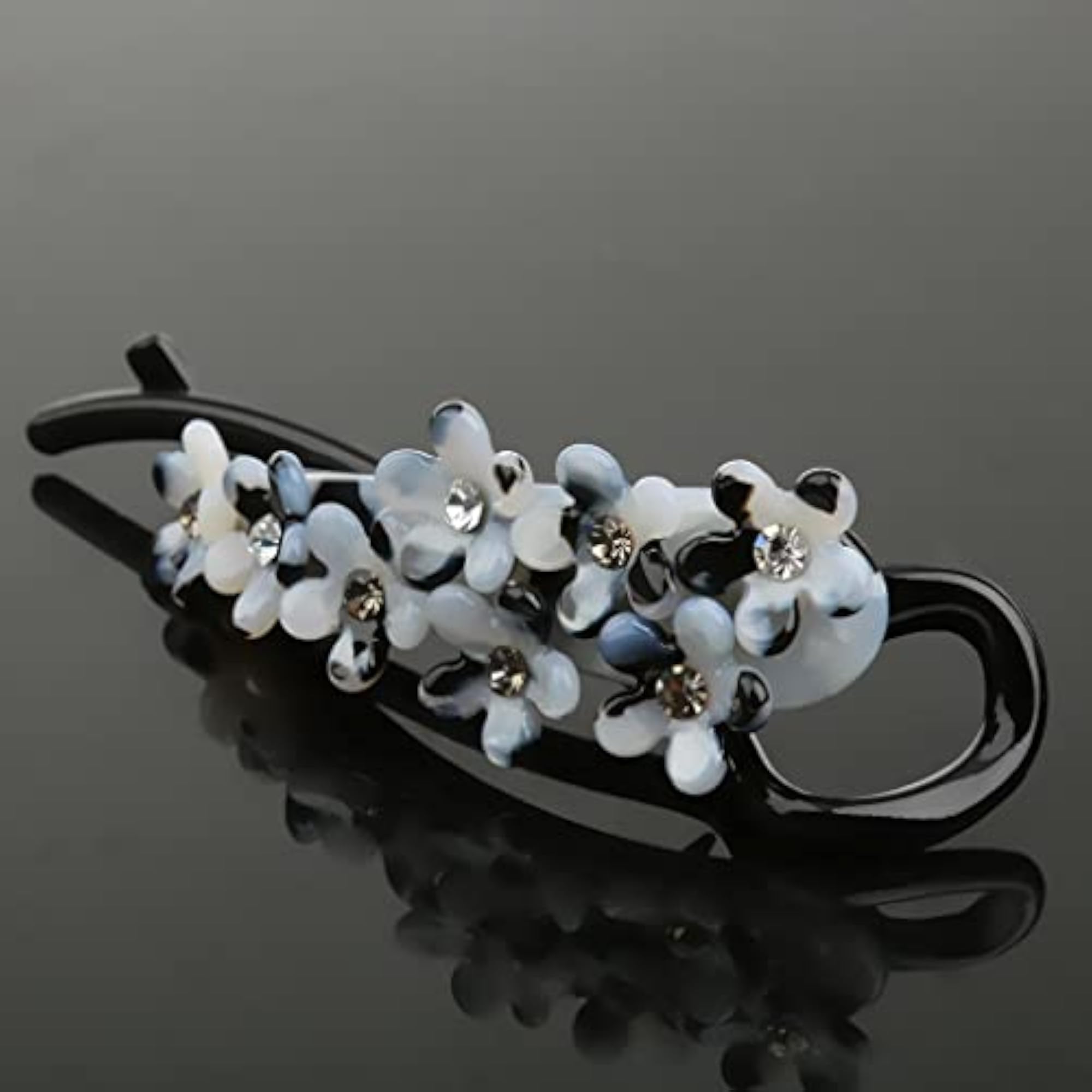 Acrylic Rhione Hair Banana Clip Accessories
