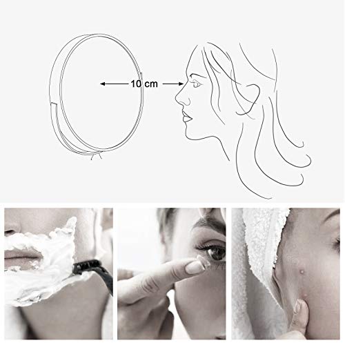 SONGMICS Specchio Cosmetico Specchio Ingranditore