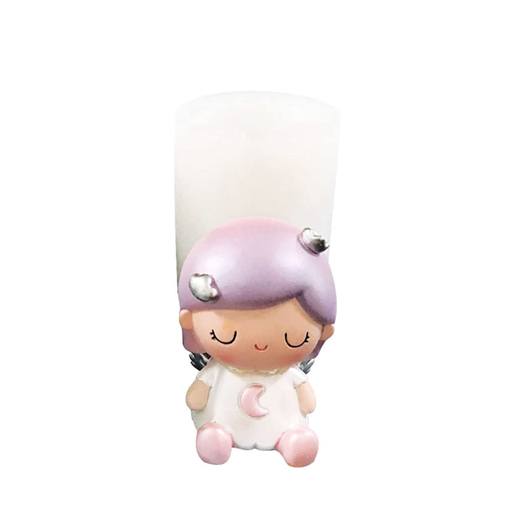 Sugarcraft Little Angel Shape Cookie Cartoon Food-grade Silicone Cake Plunger Cutter Chocolate Silicone Cake Molds