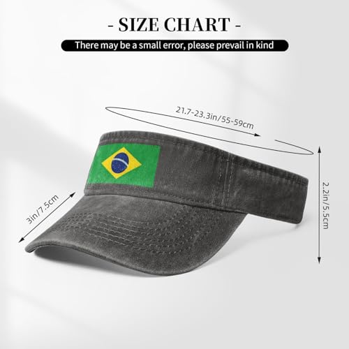 Visera deportiva ajustable unisex para verano miniatura 5