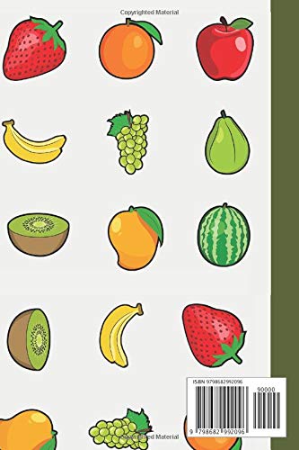 Fruity notebook: fruit composition notebook college ruled for school - Image 2