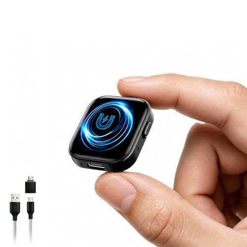 64GB(9800H) Magnetic Voice Activated Recorder with MP3/WAV & HD Recording
