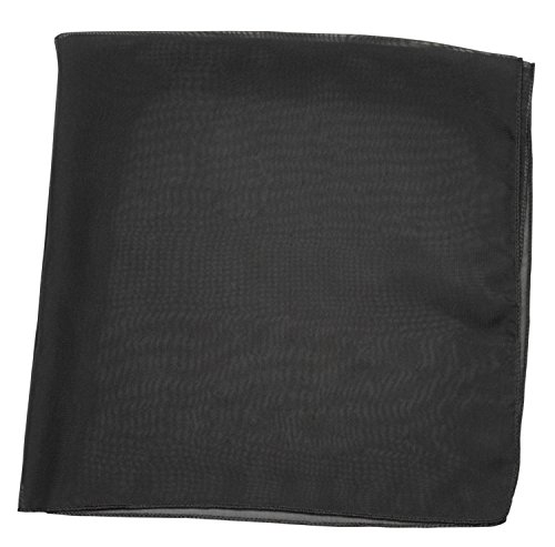 Sheer Chiffon Square Scarf4