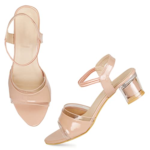 Image of Smart & Sleek Women Casual Block Heel Sandals