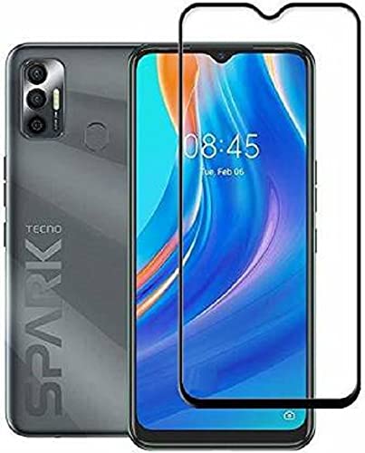 Laberonics Tempered Glass ForTecno Spark 7| Screen Protector Full HD Quality Edge to Edge Coverage for tecno spark 7 - Pack Of 1 (7D GLASS) (B09753RTR7) Amazon Price History, Amazon Price Tracker