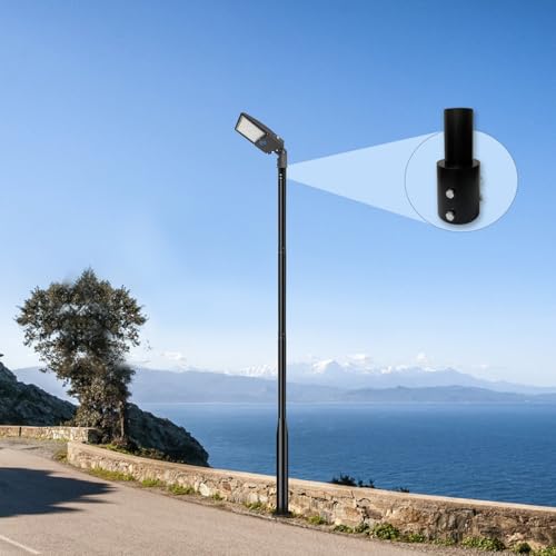 Eisykeeyin EKZJ-3 Tenon Slip Fitter Light Pole Adapter For 3 Inch Round Pole, 2 3/8 Inch Round Tenon Adapter For Mounting Bracket For Outdoor Shoebox Lighting Street Light Parking Lot Light thumb #2