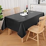 homing Rectangle Vinyl Tablecloth, 100% Waterproof Spillproof Plastic Table Cloth, Wipe Clean Table