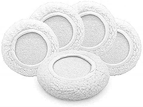Wool Buffing Polishing Pads Bonnets Waxer Pads Sanding On Car Buffer Bonnets Polisher,5 Pieces (5"-6")