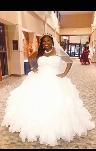 RED DOT BOUTIQUE - 902 - Plus Size Regular Size Ball Gown Tiers 6 Hoops Floor Length Wedding Crinoline Petticoat2