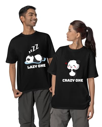 Gagzag Customised Couple Matching T-Shirt Combo | You and Me