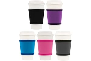 Premium Neoprene Reusable Coffee & Tea Cup Sleeves