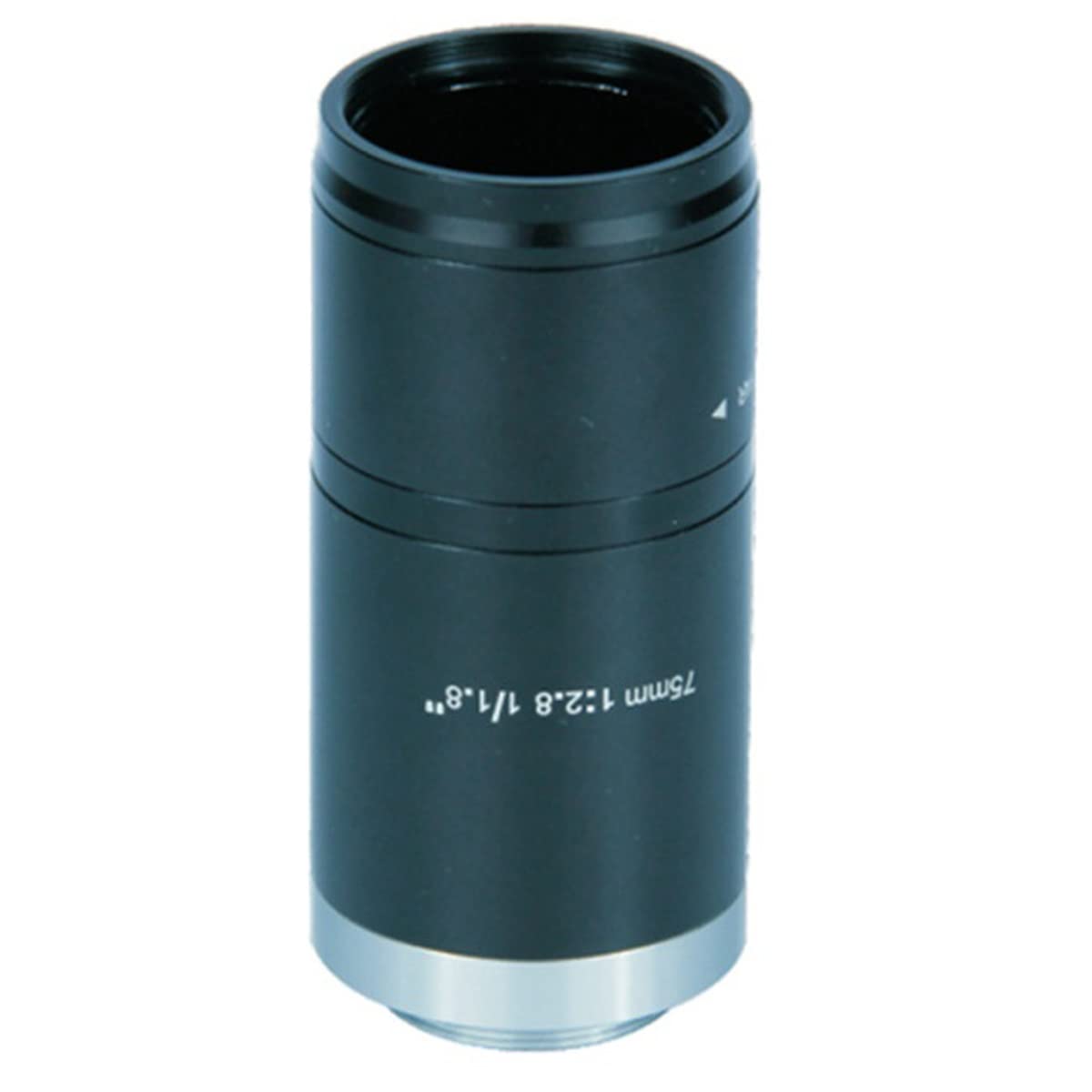 Microscope 5MP Manual Iris Lens 4/6/8/12/16/25/35/50mm 75mm Fixed Focal F2.0 1/1.8Inch C-Mount Light(75mm FA Lens)