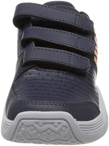 Tennisschoen K Swiss Kids Court Express Omni Graystone Peach Nectar White