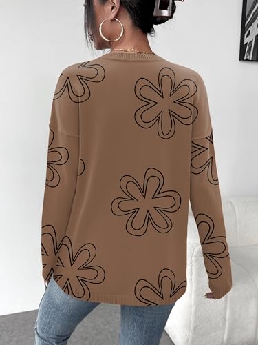 Image of Zeagoo Sweaters for Women Fall Outfits Trendy 2025 Long Sleeve Shirts Bussiness Casual Knit Pullover Sweater Tops