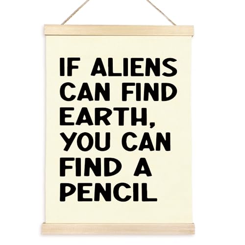 CGBHW Funny Classroom Poster Hanger Frame 12x16 Inch, Middle School Math Classroom Must haves Posters Wall Art Hanging Decor for Middle School Math Classroom Playroom, High School Gift for Teacher Teens Boys Girls