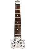 Shredneck P-51 Mustang Practice Guitar Neck Silver Metallic