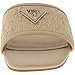 Guess Women's TAMSEY Sandal, Natural 111, 8