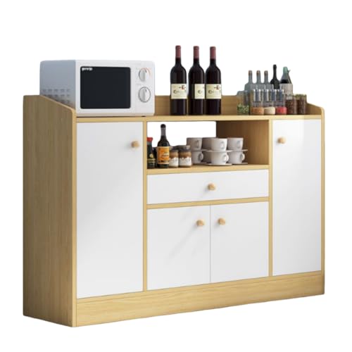 LPYROSE �H��I �L�b�`���J�E���^�[ ���[�^�C�v �����W��t�� ��e�ʎ��[ 4�h�A1�����o�� �R���p�N�g �X�����݌v �L�b�`���{�[�h �z���C�g/�i�`������/�_�[�N�u���E��/�u���[ 110cm (�i�`������110cm)