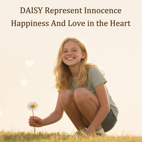 Colorful Beaded Daisy Necklace for Girls – Cute Charm Jewelry Gift for Daughter, Granddaughter, Niece – Perfect for Birthday, Christmas, or Everyday Wear3