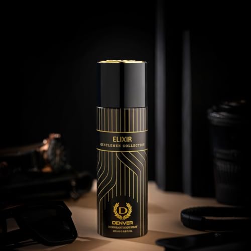 Image of Denver Gentlemen Collection Elixier Deodorant For Men -200 ML | Long Lasting Deodorant Fragrance Scent