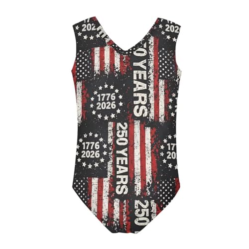 Image of Mumeson Girls One Piece Swimsuits Lightweight V-Neck Swimwear Bathing Suits for Little Girls 3-14 Years