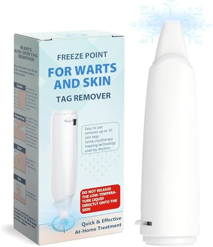 Hiligoalal Skin Clinic Freeze Point for Warts and Skin Tags Warts and SkinTags Remover Fast Cryogenic Freeze-Off for Wartsand SkinTags on Neck Chest Underarms Back or Groin