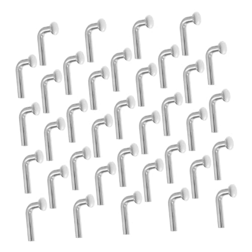 MUCKLILY 70pcs Pallet Rack Safety Clip Drop Pin Latch Iron Material Easy to Install Enhance Warehouse Safety