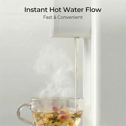 Rhovam Instant Hot Water Dispenser: Quick Heating & Dispensing with Adjustable Temperatures & 3 Volume Options, BPA-Free 100 Ounce Tank - Image 4